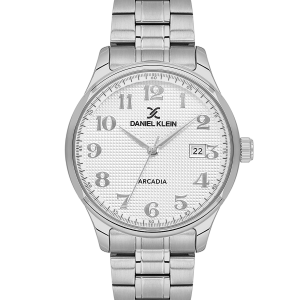 Daniel Klein Silver Dial Men's Watch - DK.6.14050-1