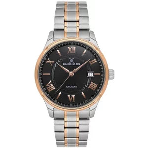 Daniel Klein Gun Black Dial Men's Watch - DK.6.14050-7