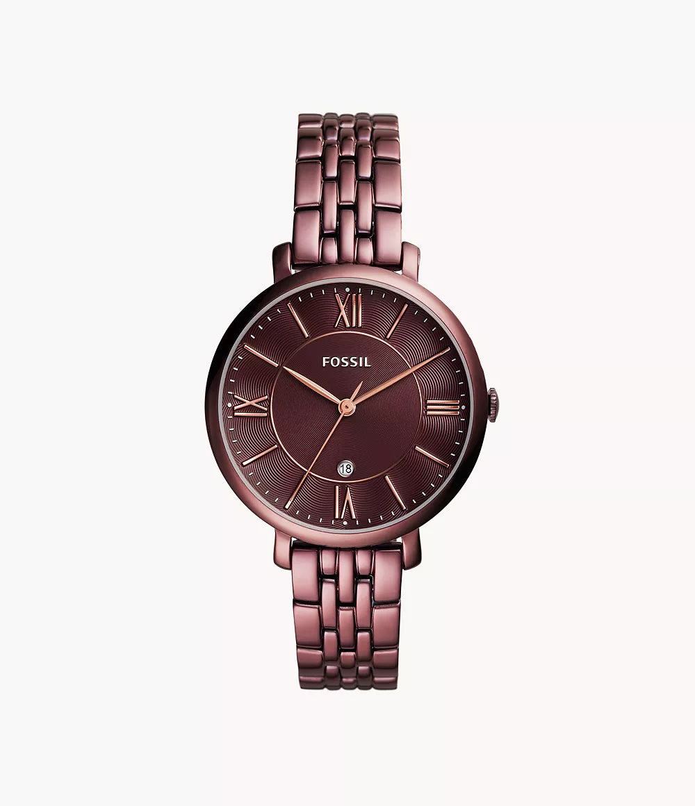 Fossil Jacqueline Three Hand Ladies Watch - ES4100