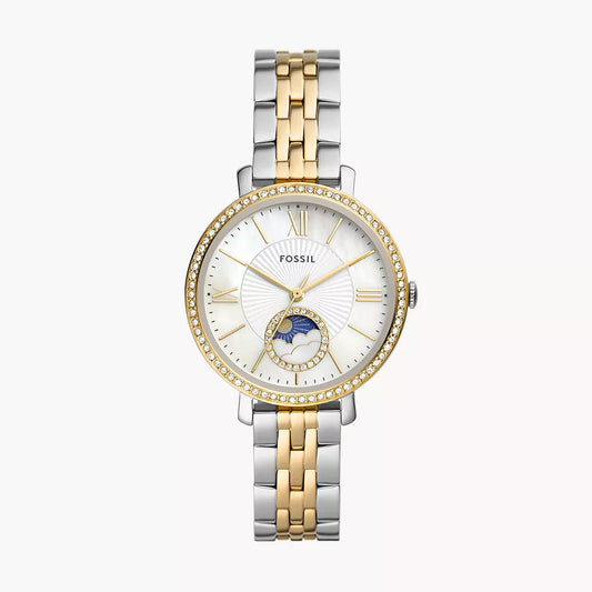 Fossil Jacqueline Sun Moon Dial Ladies Watch - ES5166