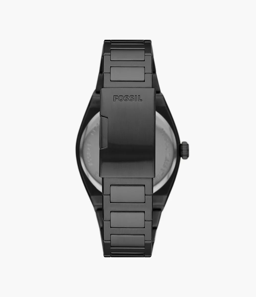 Fossil Everett Black Dial Men's Watch - FS5824
