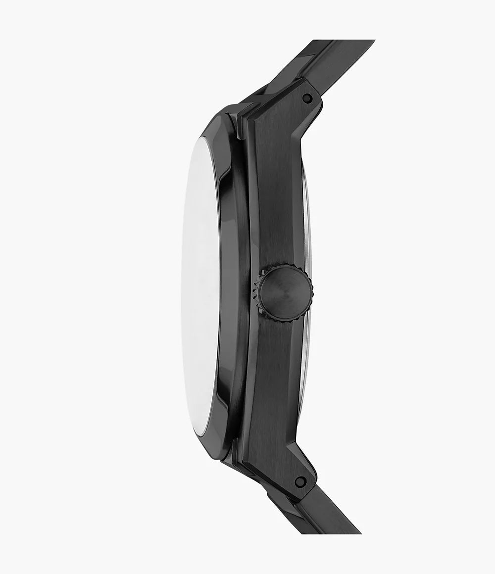 Fossil Everett Black Dial Men's Watch - FS5824