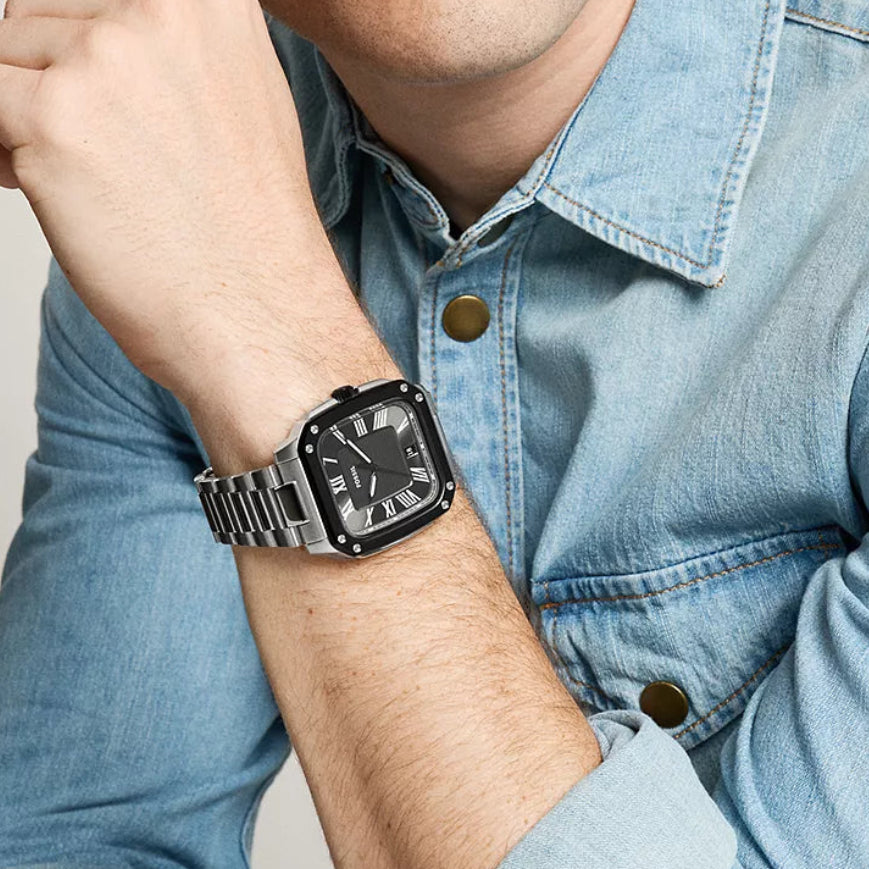 Fossil Crosby Black Dial Men's Watch - FS6122