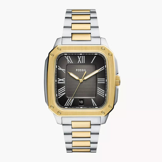 Fossil Crosby Gray Dial Men's Watch - FS6123