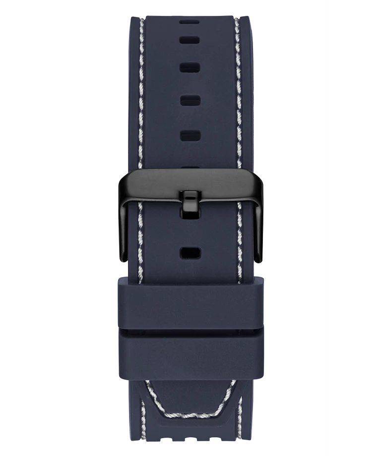 GUESS Blue Dial Silicone Strap Men's Watch - GW0499G1