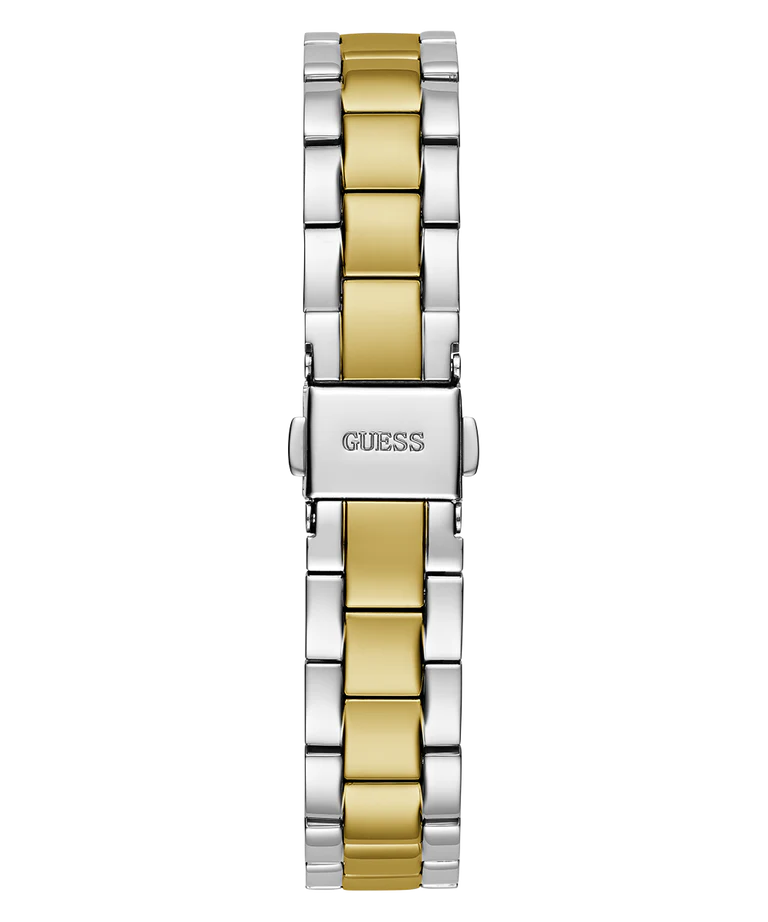 GUESS Mini Luna 2-Tone Blue Dial Ladies Watch - GW0687L4