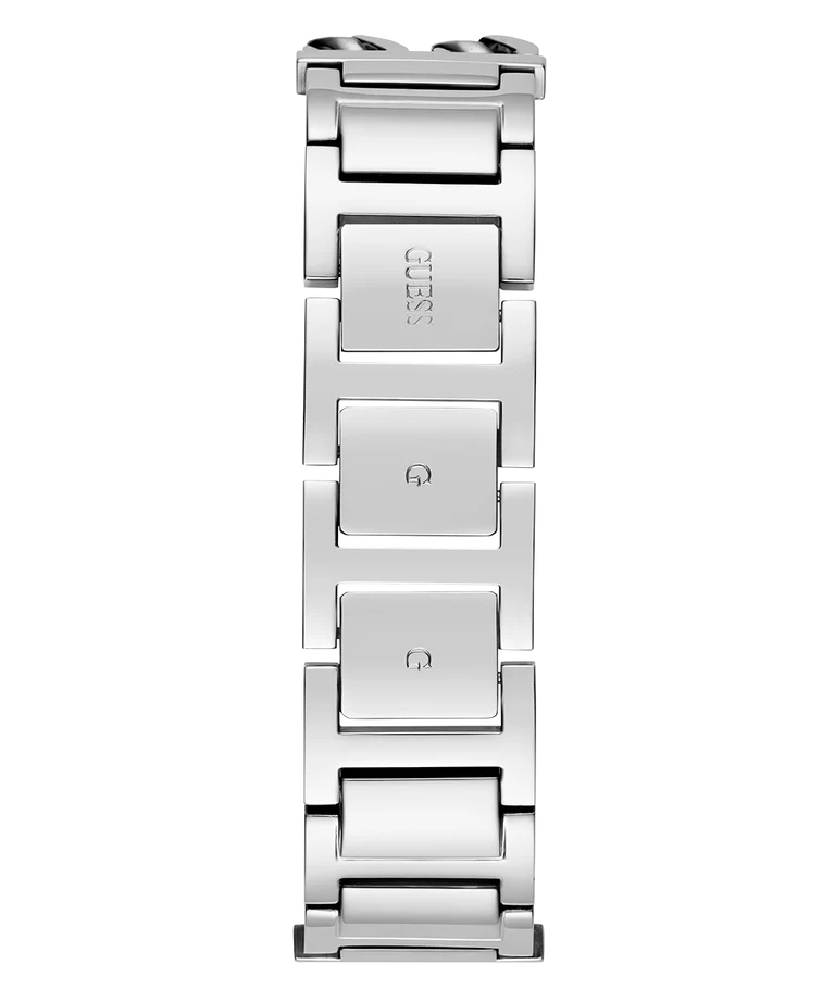 GUESS Blue Dial Silver Tone Ladies Watch - GW0807L1