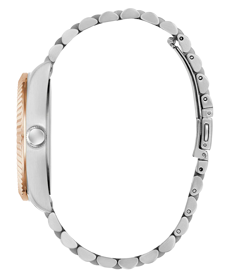 GUESS Jaden Blue Dial 2-Tone Multi-function Date Men's Watch - GW0977G5