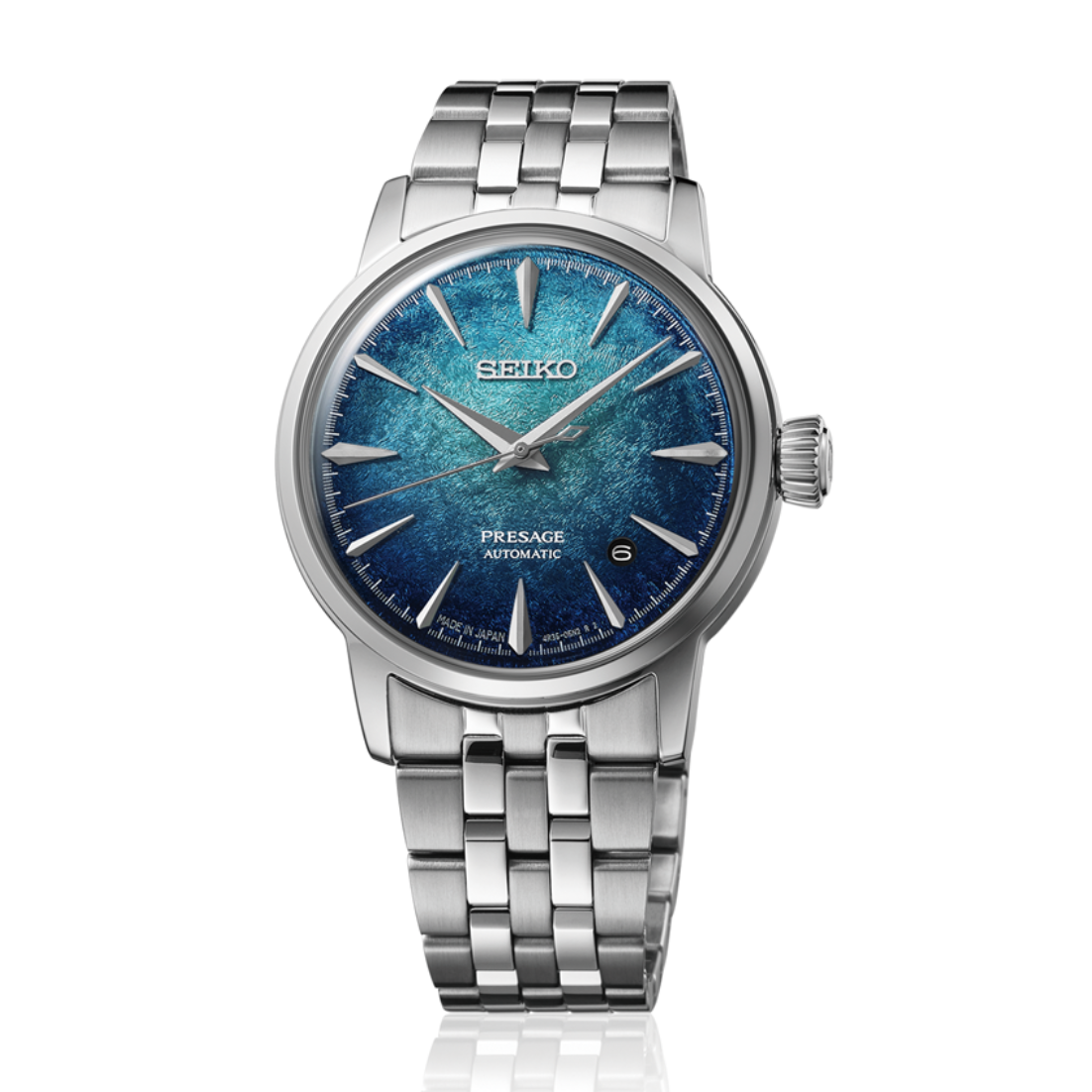 Seiko Presage Cocktail Time Gradient Blue Men's Watch - HCB001