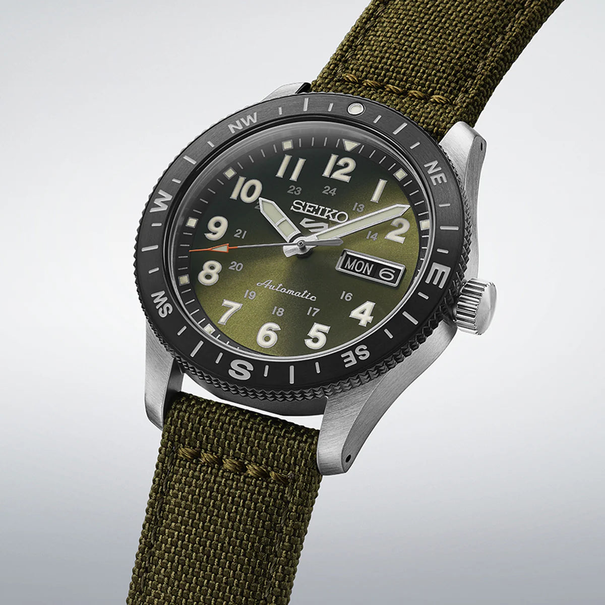 Seiko 5 Sports Field series Green Dial Men's Watch - HDB008