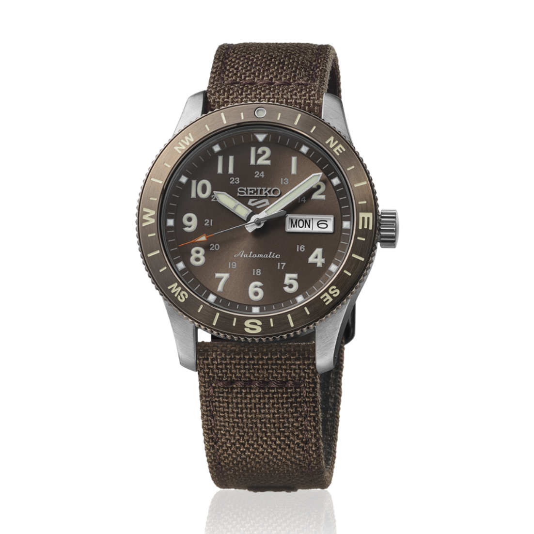 Seiko 5 Sports Field series Brown Gray Dial Men's Watch - HDB009