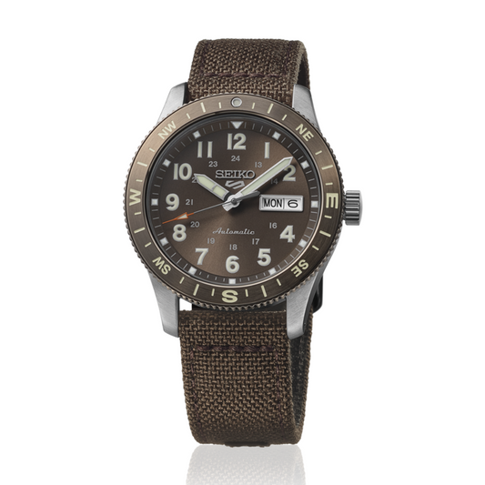 Seiko 5 Sports Field series Brown Gray Dial Men's Watch - HDB009