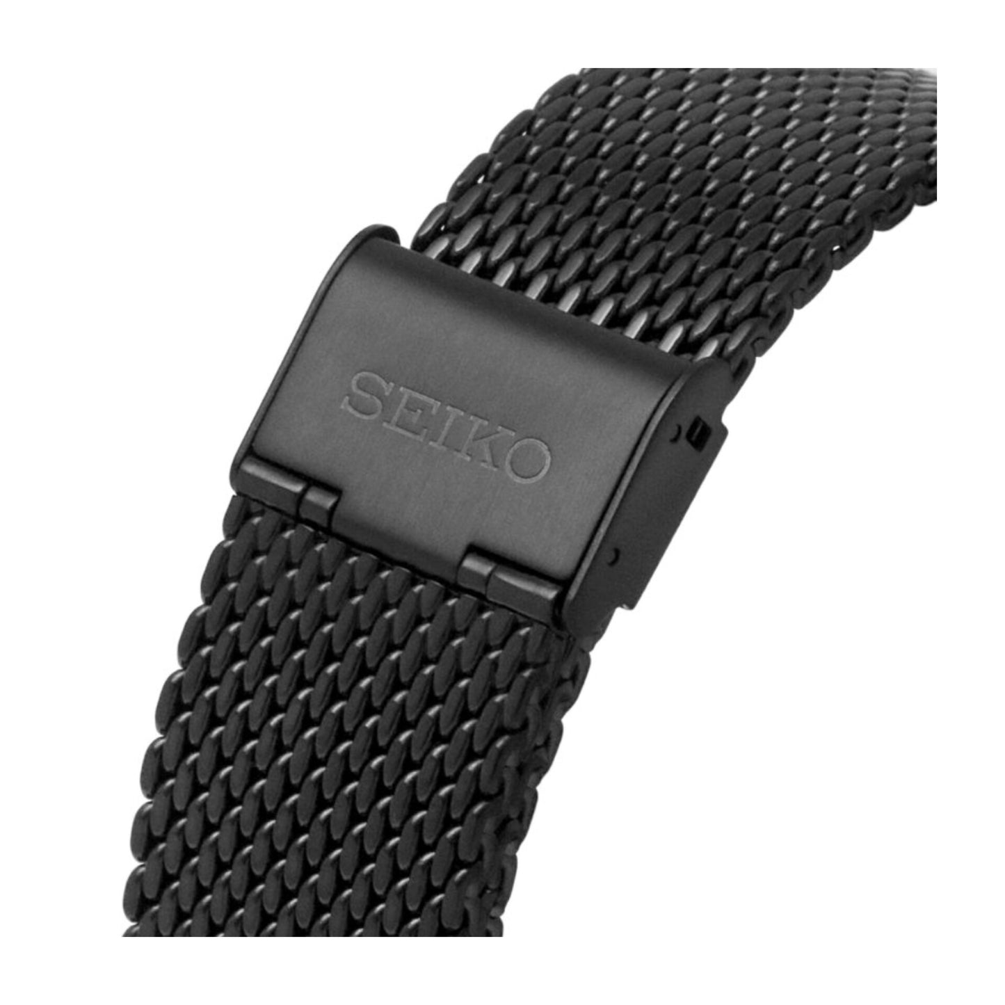 Seiko-5 Sports Mesh Bracelet Black Watch- SRPH25K1
