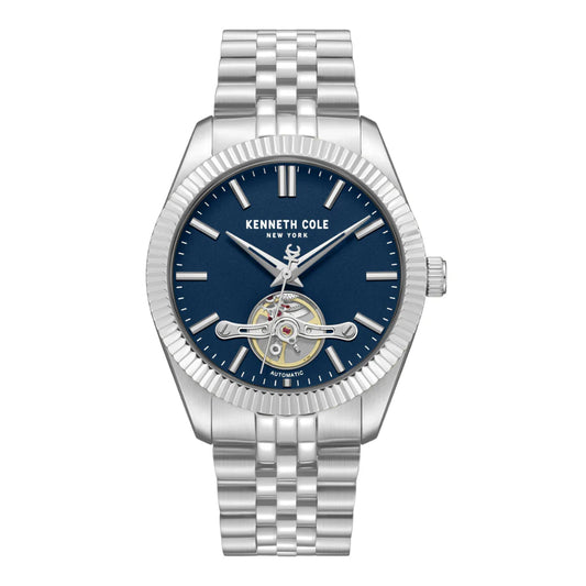 Kenneth Cole Bryant Park Automatic Blue Dail Men's Watch - KCWGY0064801