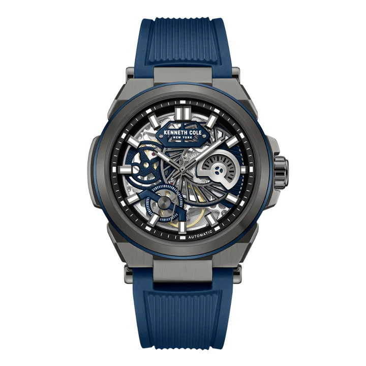 Kenneth Cole Downtown Automatic Blue Dial Men's Watch - KCWGZ0065601