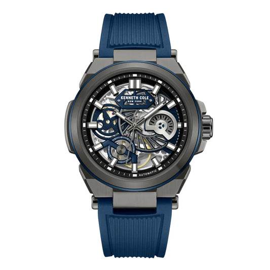Kenneth Cole Downtown Automatic Blue Dial Men's Watch - KCWGZ0065601