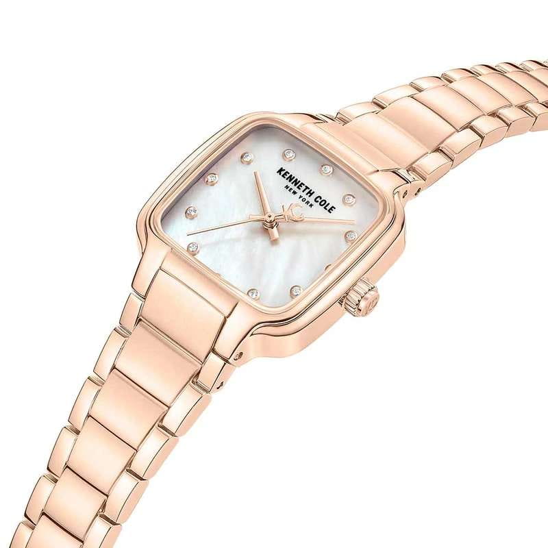 KENNETH COLE Modern Classic White Mop Dial Ladies Watch - KCWLG0087802