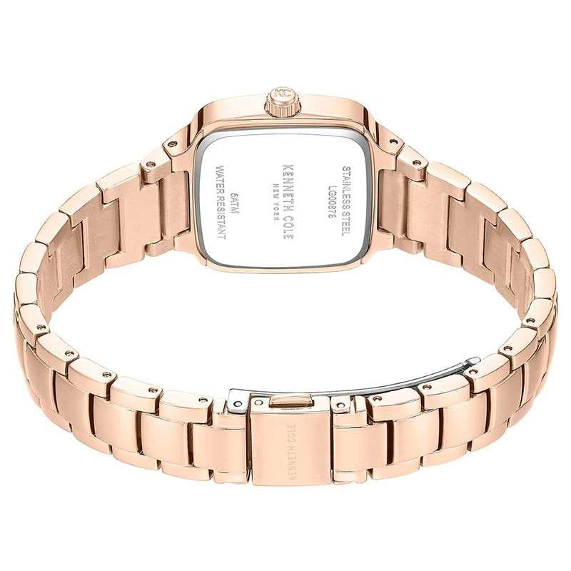 KENNETH COLE Modern Classic White Mop Dial Ladies Watch - KCWLG0087802