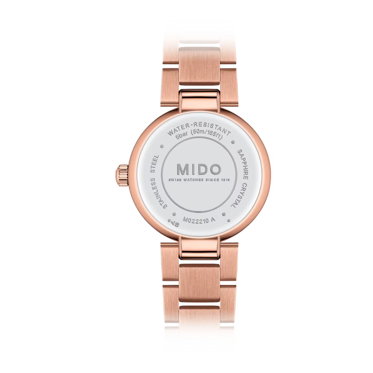 Mido Baroncelli Donna Diamonds Brown Dial Ladies Watch - M022.210.33.296.00