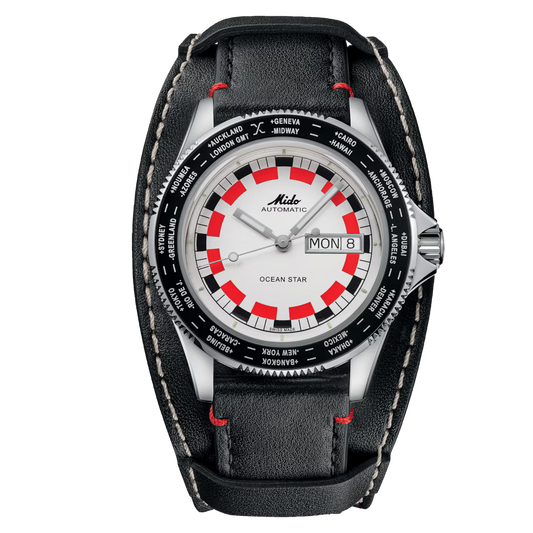Mido Ocean Star World Timer Men's Watch - M026.830.16.030.00