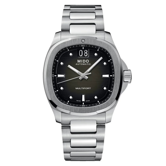 Mido Multifort TV Big Date Grey Dial Men's Automatic Watch - M049.526.11.081.00