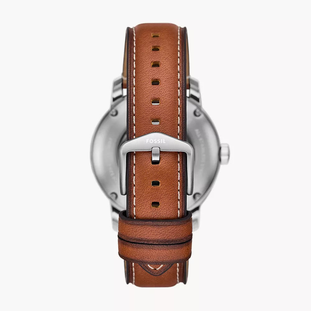 Fossil Heritage Automatic Brown Leather Men's Watch - ME3263