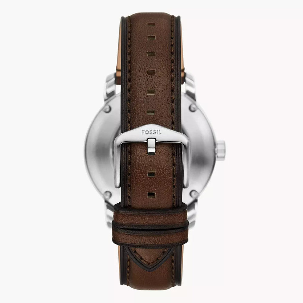 Fossil Heritage Automatic Brown Leather Men's Watch - ME3264