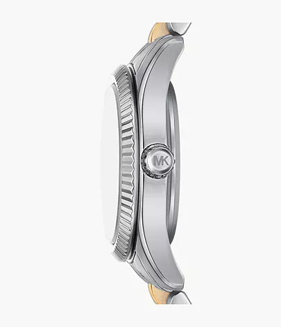 Michael Kors Lexington Three-Hand Two-Tone Stainless Steel Ladies Watch-MK4865