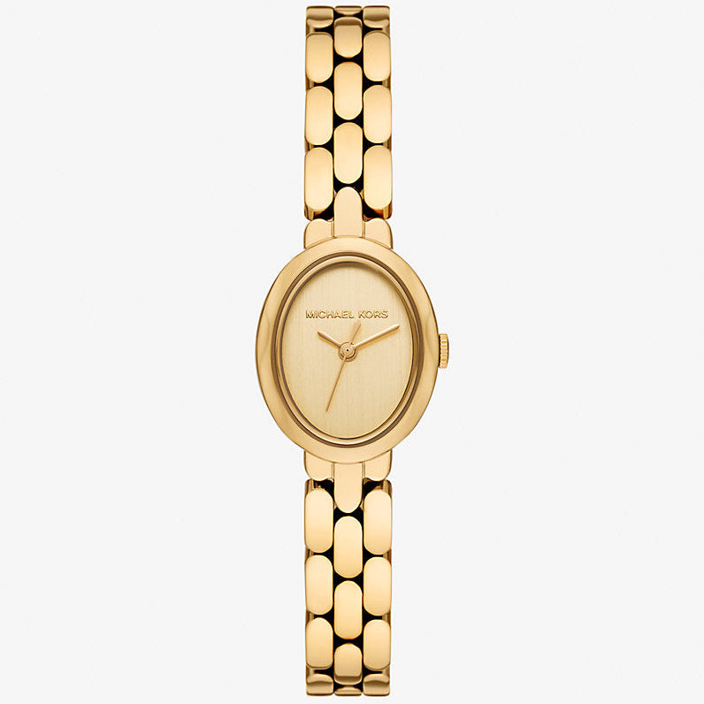Michael Kors Petite Maude Gold-Tone Ladies Watch - MK4955