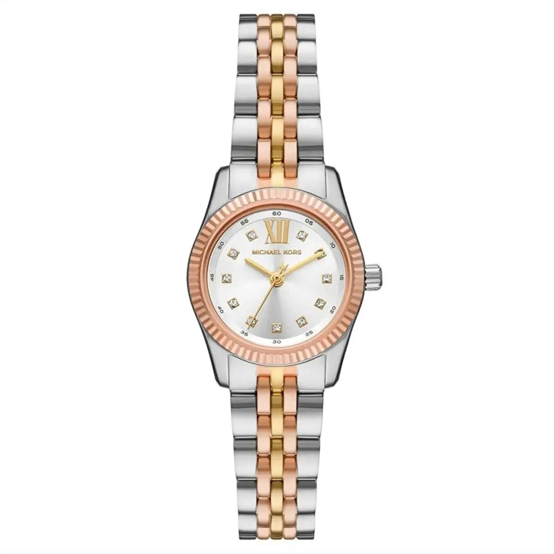 Michael Kors Mini White Dial Ladies Watch - MK4987