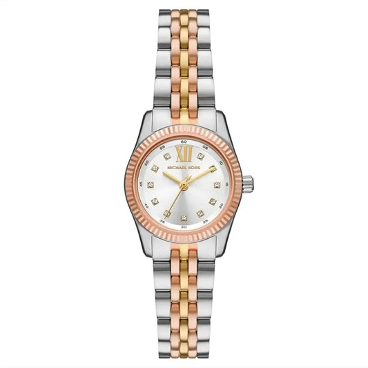Michael Kors Mini White Dial Ladies Watch - MK4987