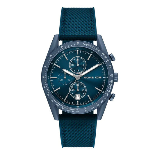 Michael Kors Warren Blue Dial Men's Chronograph Watch- MK9142