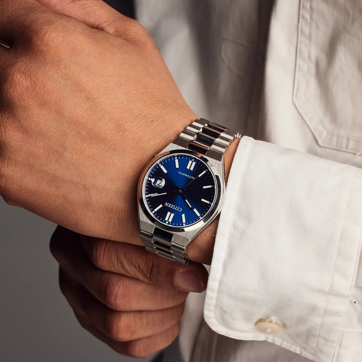 Citizen Tsuyosa Blue Dial Men's Automatic Watch - NJ0150-56L