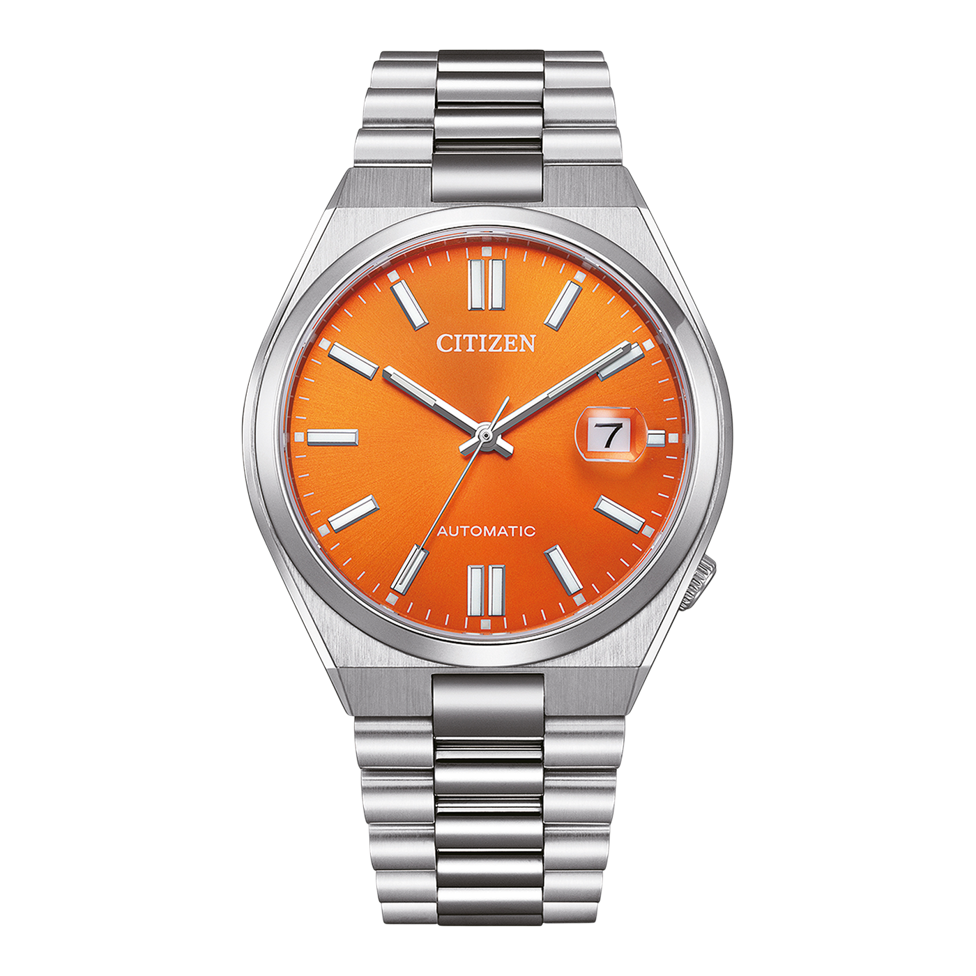 Citizen Tsuyosa Orange Dial Automatic Men's Watch - NJ0151-88Z