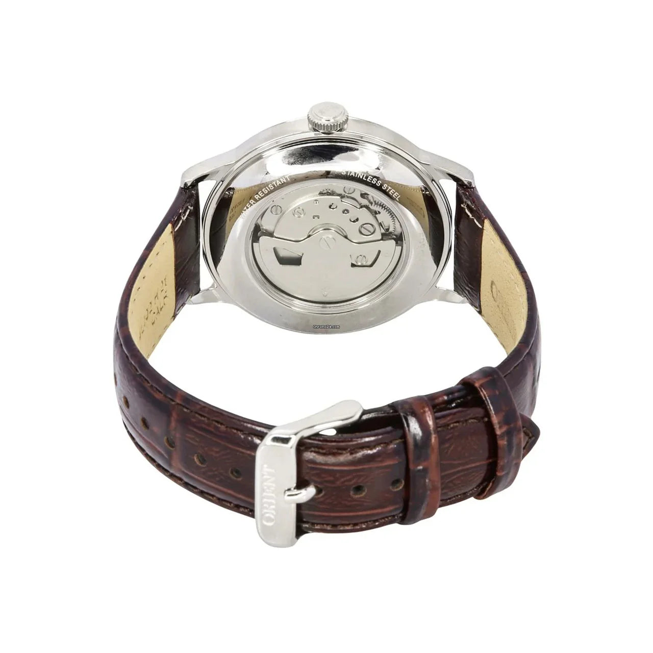 Orient Bambino 2nd Gen Version 8 Red Dial Automatic Men's Watch - RA-AK0705R30B