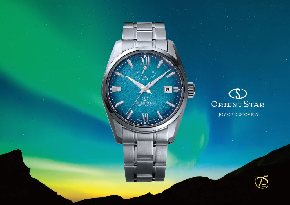 Orient Star Contemporary 75th Anniversary Limited Edition with Power Reserve Indicator Men's Watch - RE-AU0114E00B