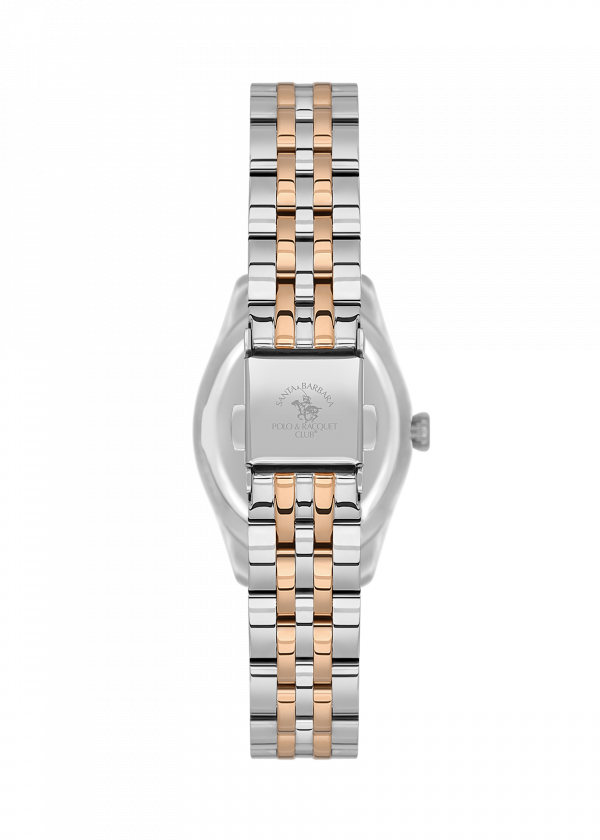 Santa Barbara Polo & Racquet Club White Mop Dial Ladies Watch - SB.1.10620-6