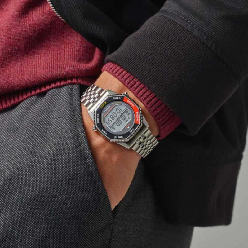 Seiko Rotocall 1980s reborn Men's Digital Watch - SMGG19