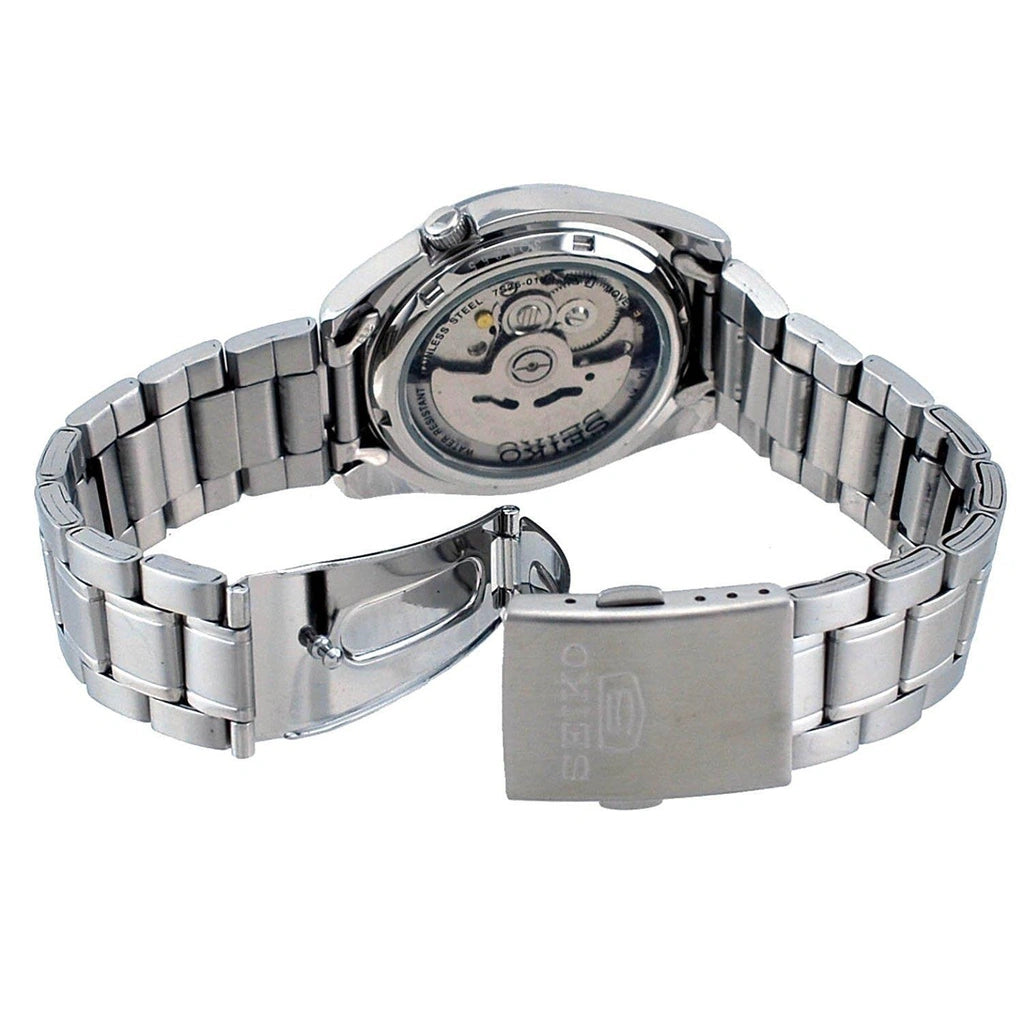 Seiko 5 Automatic Blue Dial Stainless Steel Bracelet Men’s Watch - SNKL43K1