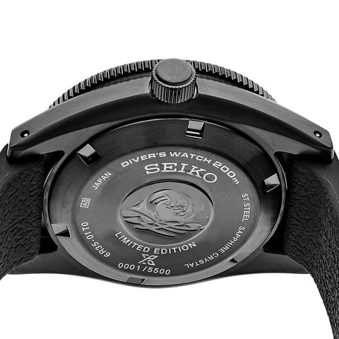 Seiko Prospex Black Series Black Dial 40mm Limited Edition to 5,500 pieces Men's Watch - SPB253