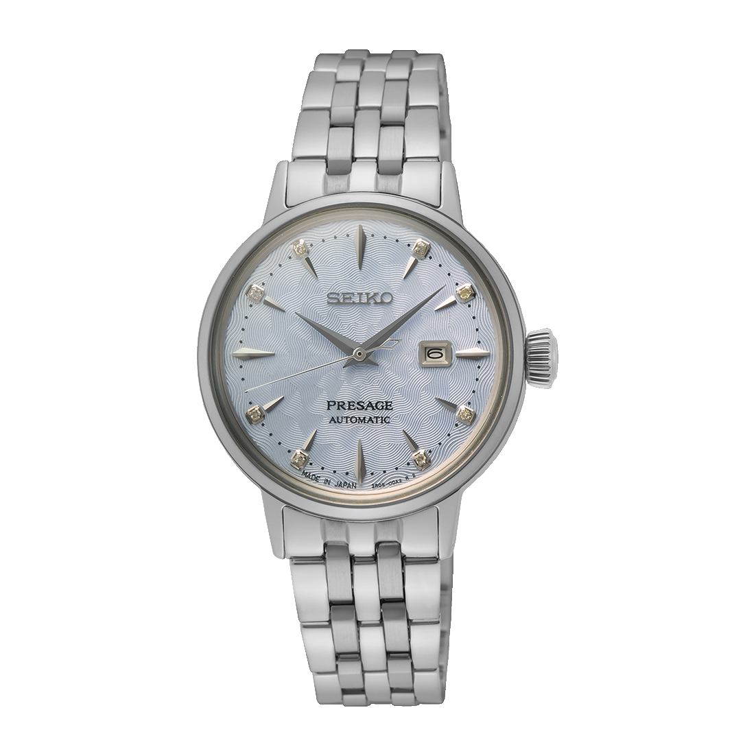 Seiko Presage Cocktail Time Light Blue Dial Ladies Watch - SRE007