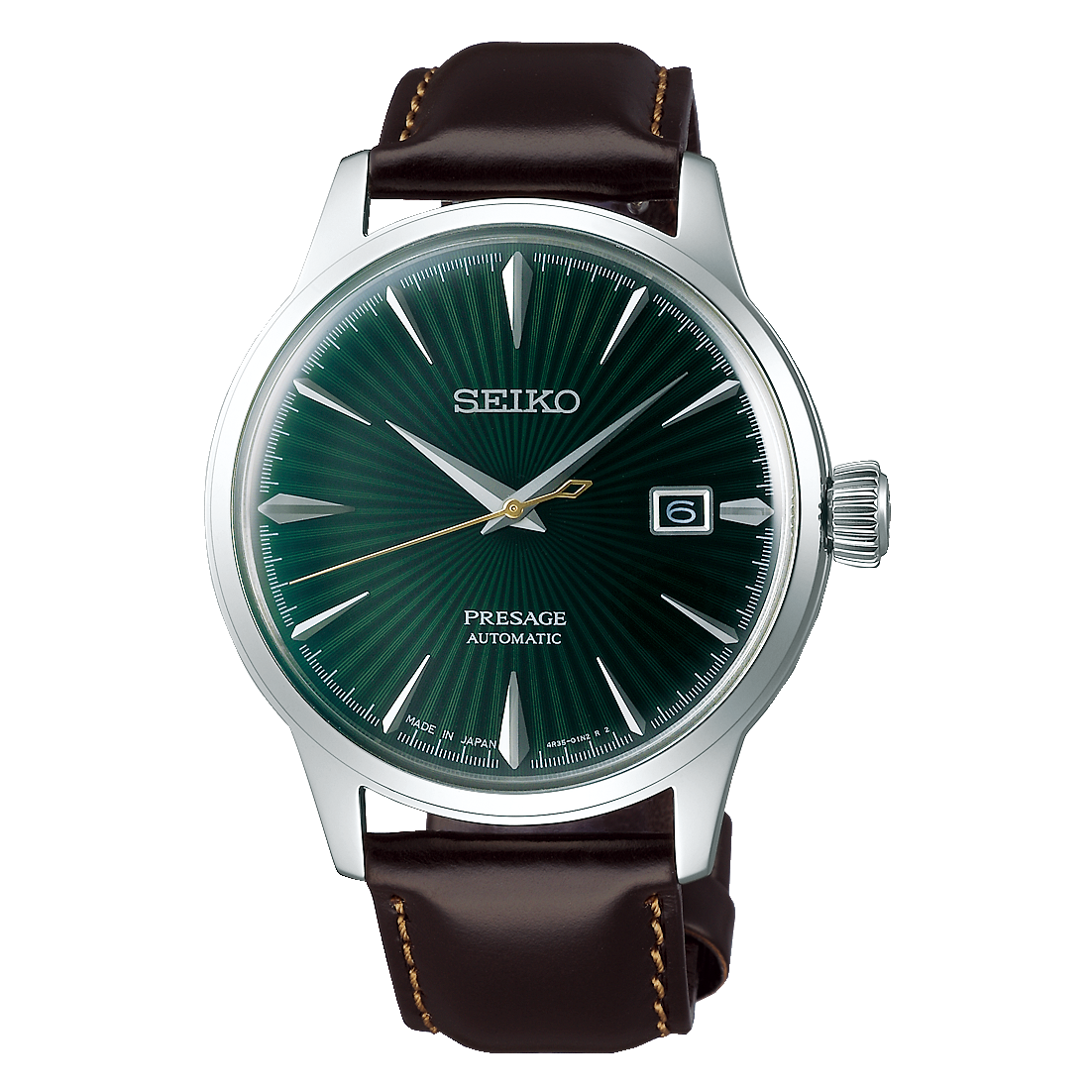 Seiko Presage Cocktail Time Green Dial Men's Automatic Watch - SRPD37