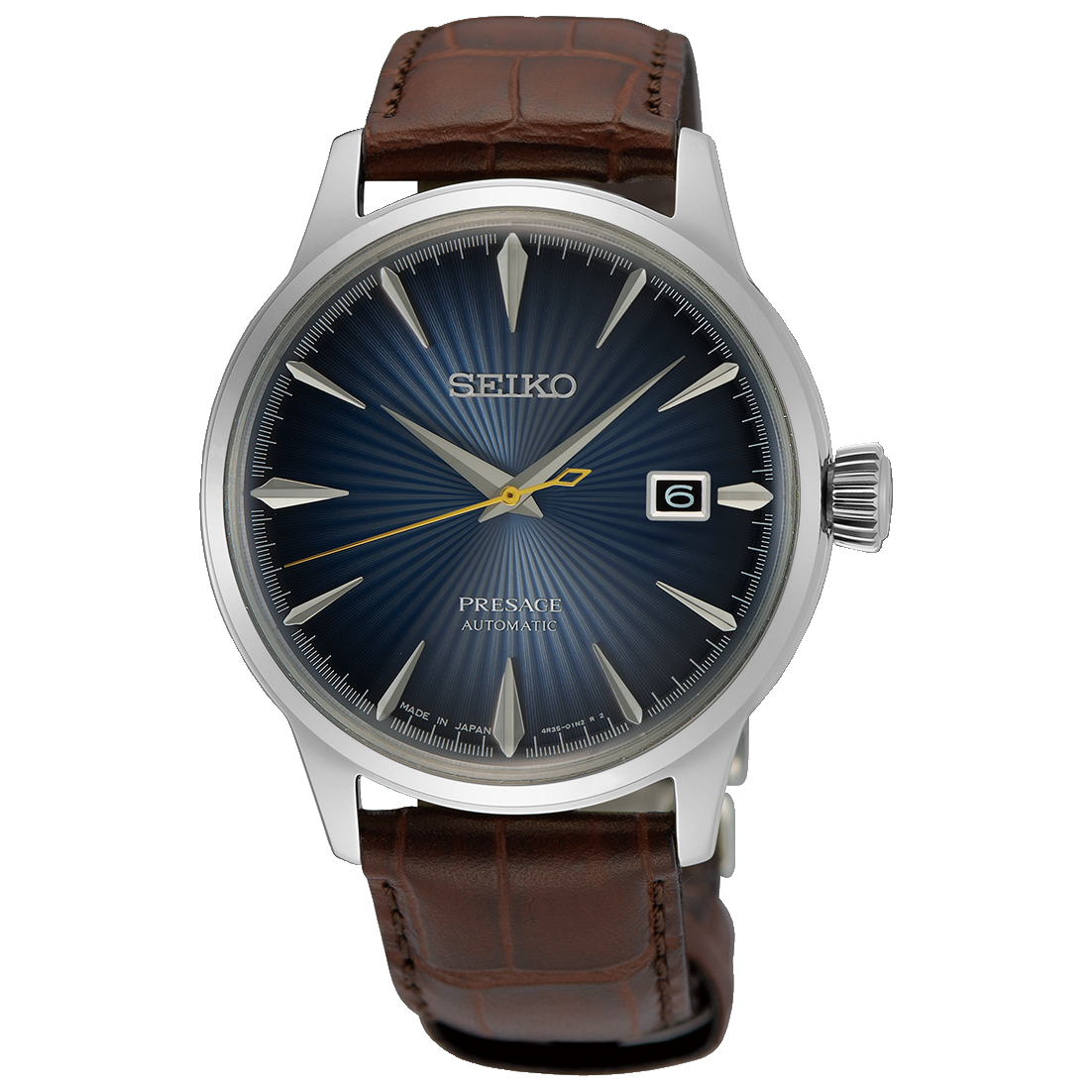 Seiko Presage Cocktail Time Blue Dial Men's Automatic Watch- SRPK15J1