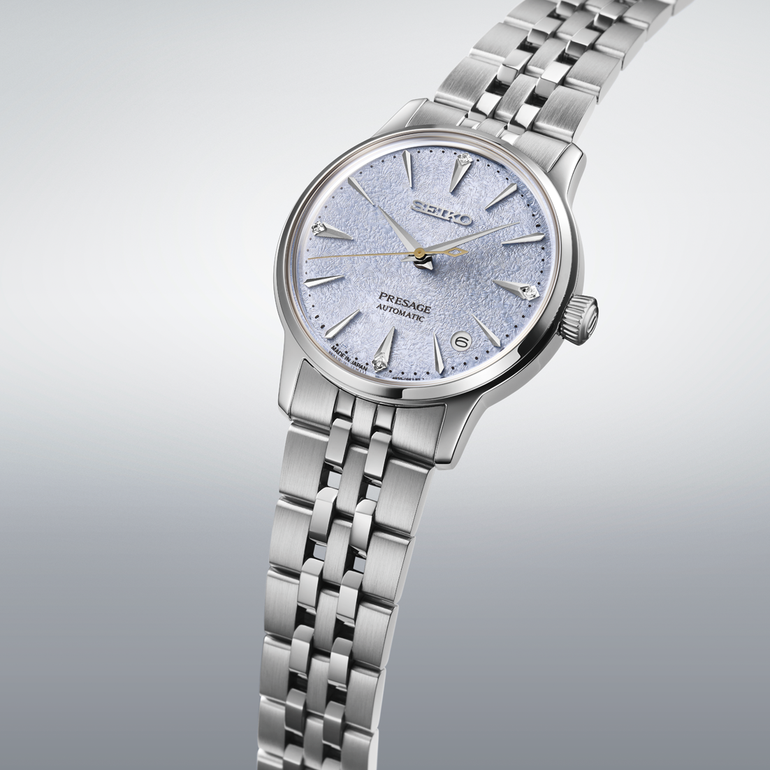 Seiko Presage Cocktail Time Ice Blue Dial Ladies Watch - SRPL61