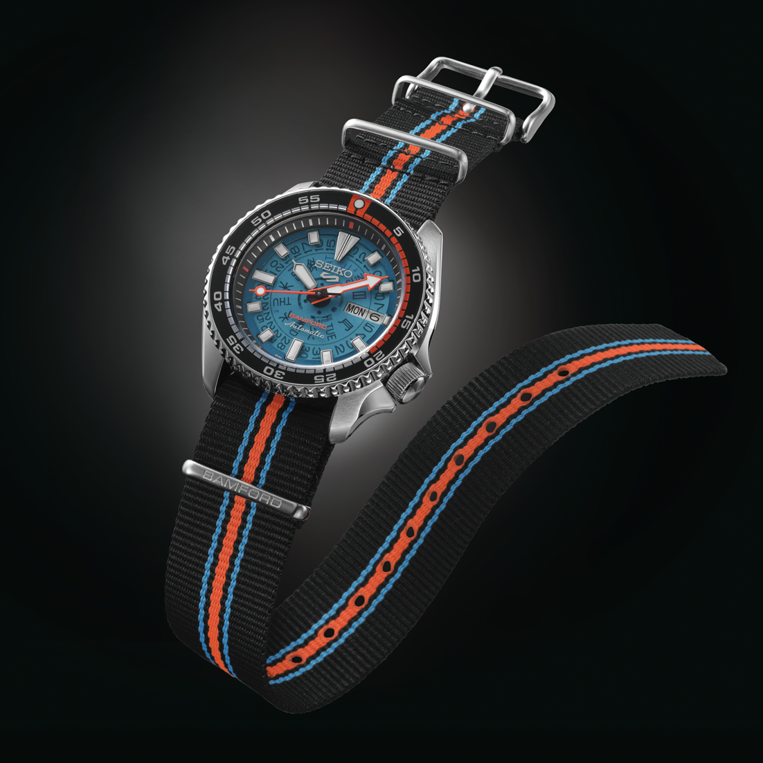 Seiko 5 Sports SKX series BAMFORD Boutique Limited edition of 2,025 pieces Men's Watch - SRPL95K1