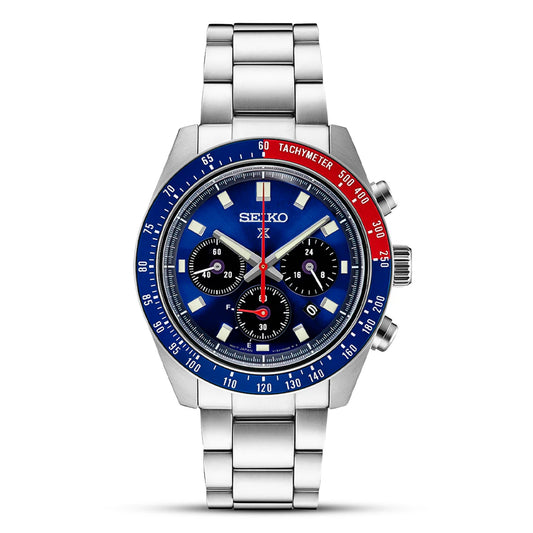 Seiko Prospex Speedtimer 'Go Large' Solar Men's Watch -  SSC913P1