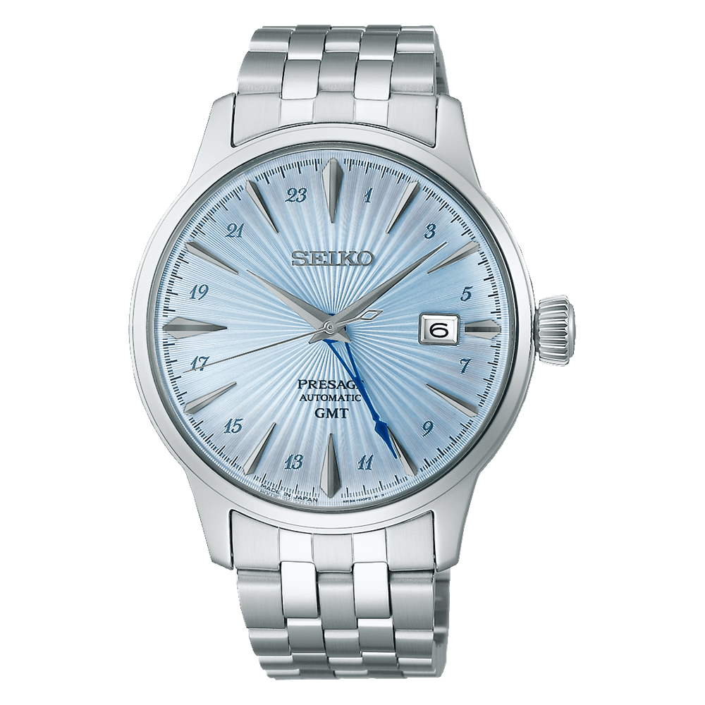 Seiko Presage Cocktail Time GMT Men's Automatic Watch-SSK037