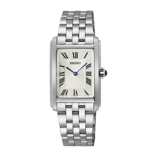 Seiko Essentials White Dial Ladies Watch - SWR083