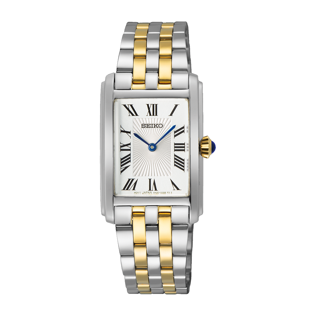 Seiko Essentials White Dial 2 tone Ladies Watch - SWR087