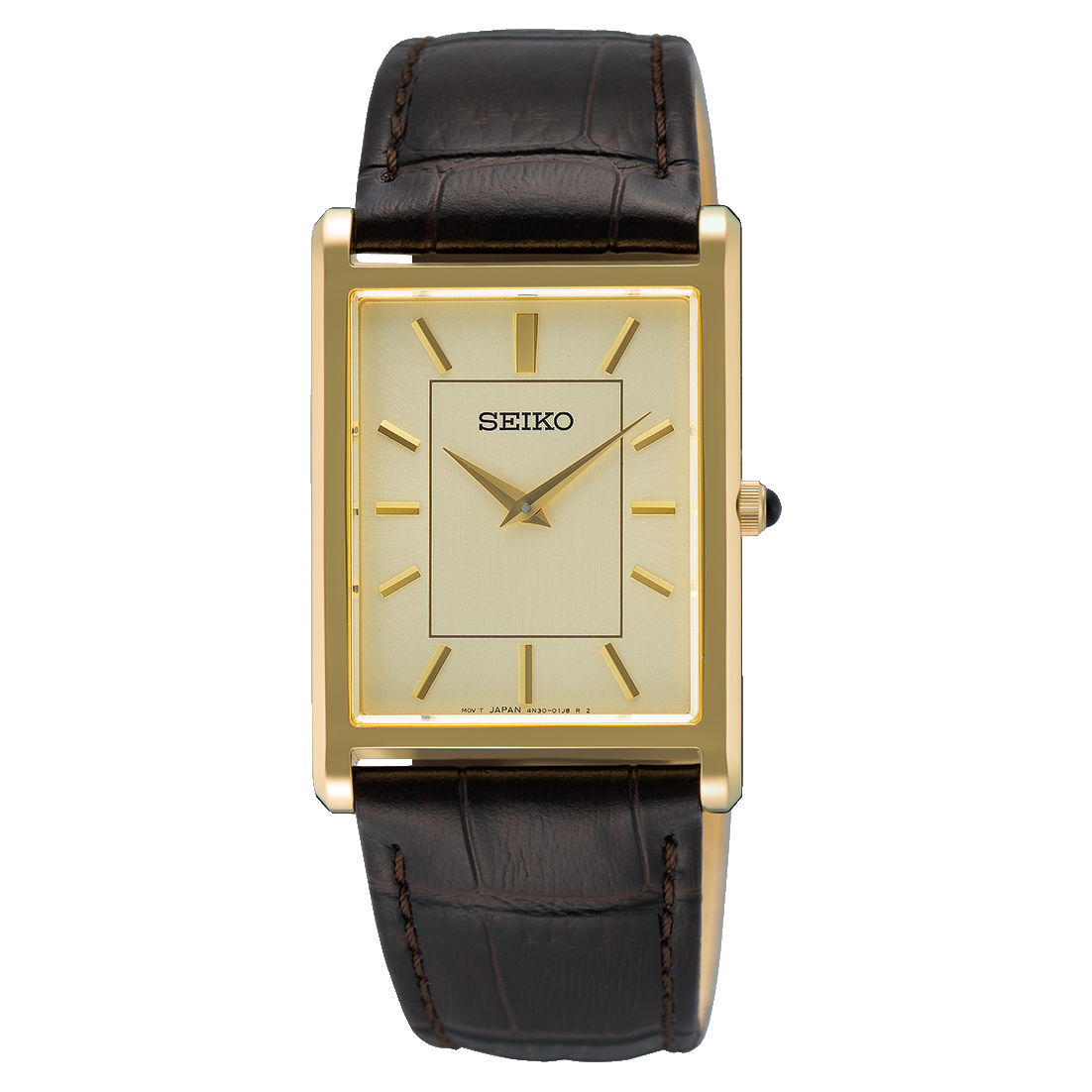 Seiko Discover More Tank Shep Men's Watch - SWR106